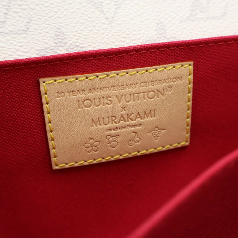 白色 原花帆布 Pochette Metis East West 兩用包 村上隆【LOUIS VUITTON LV 路易威登】 M14231-5