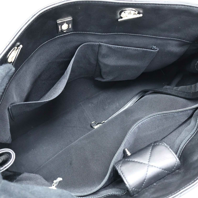 黑色羊皮 GST Tote 鍊帶 肩背包 A91046【CHANEL 香奈兒】 A91046-2