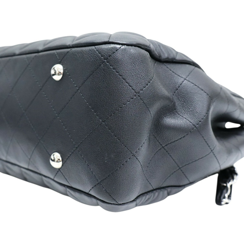 黑色羊皮 GST Tote 鍊帶 肩背包 A91046【CHANEL 香奈兒】 A91046-12