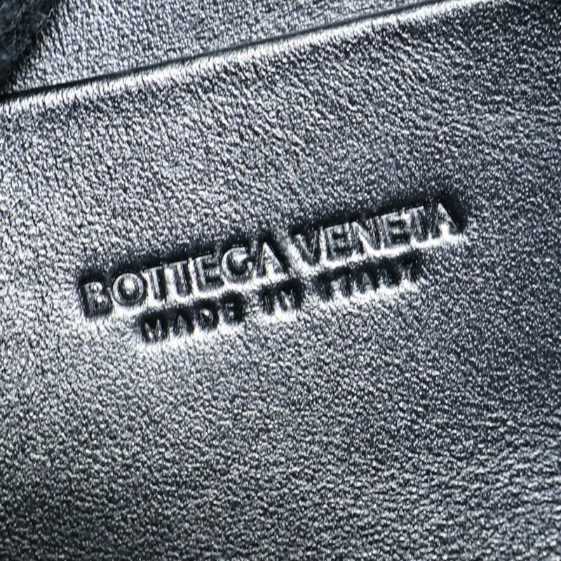 黑色 編織羊皮 Mini Loop Camera 肩背包【BOTTEGA VENETA BV 寶緹嘉】 723547-4