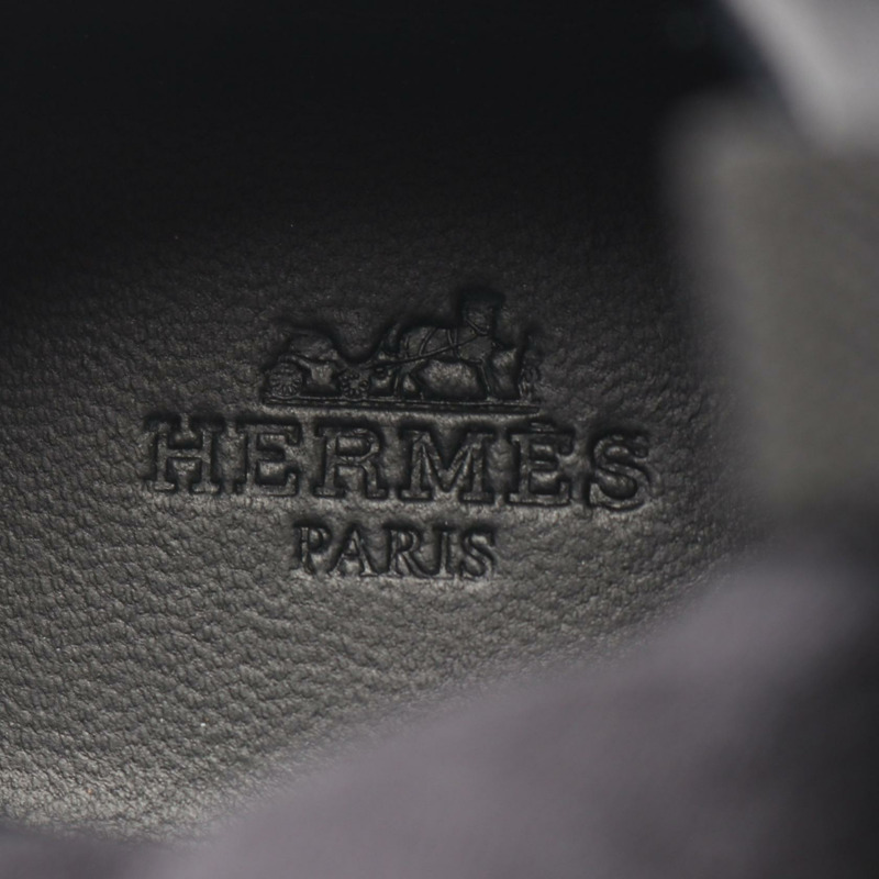 愛馬仕 (HERMES) 環形運動鞋，36.5 碼，H252000Z，黑色，皮革/織物材質，二手女款-4