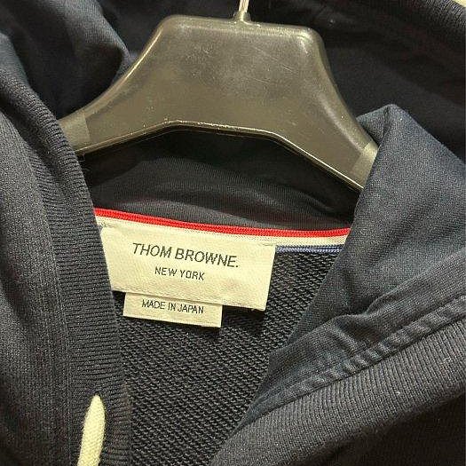 💎Han's house精品服飾💎THOM BROWNE TB 四槓 連帽 外套 日本製  原價36700-3