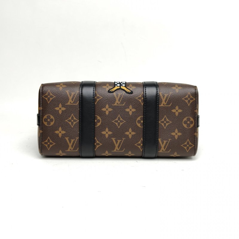 LOUIS VUITTON KEEPALLCity老花PVC2020玩偶系列肩背包-4