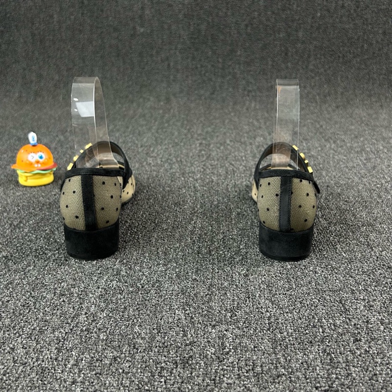 DIOR迪奧黑色波點瑪麗珍鞋 尺碼：35 碼 已貼底🧡-4