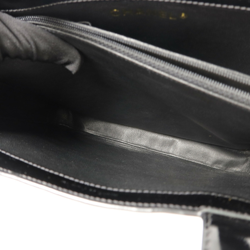 CHANEL 漆皮皮革Tote Bag手挽袋-5