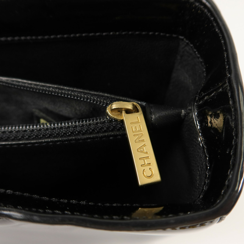 CHANEL 漆皮皮革Tote Bag手挽袋-11
