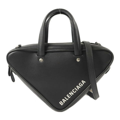 BALENCIAGA 牛皮皮革Triangle Duffle XS手挽肩背兩用袋