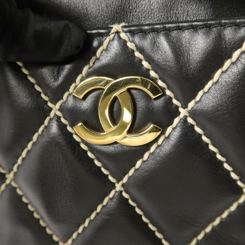 CHANEL 牛皮皮革Vintage Handbag肩背袋-8