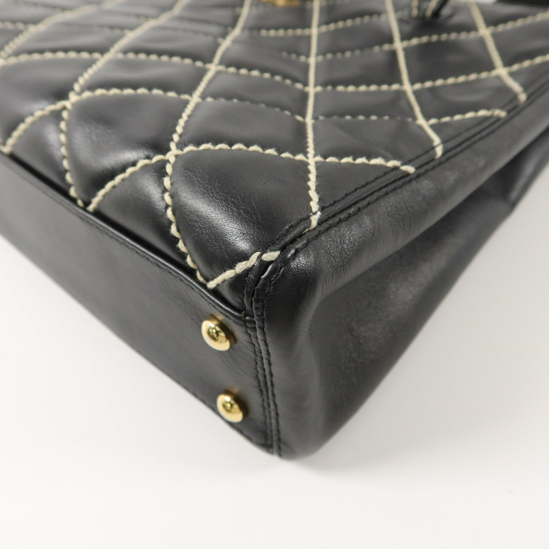 CHANEL 牛皮皮革Vintage Handbag肩背袋-10