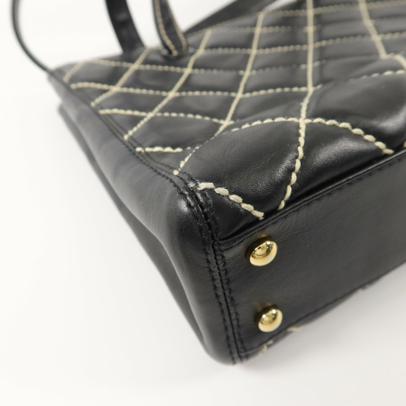 CHANEL 牛皮皮革Vintage Handbag肩背袋-13