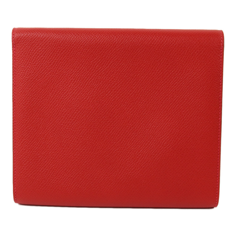 HERMES Epsom皮革Clic 16肩背袋Rouge Casaque-1