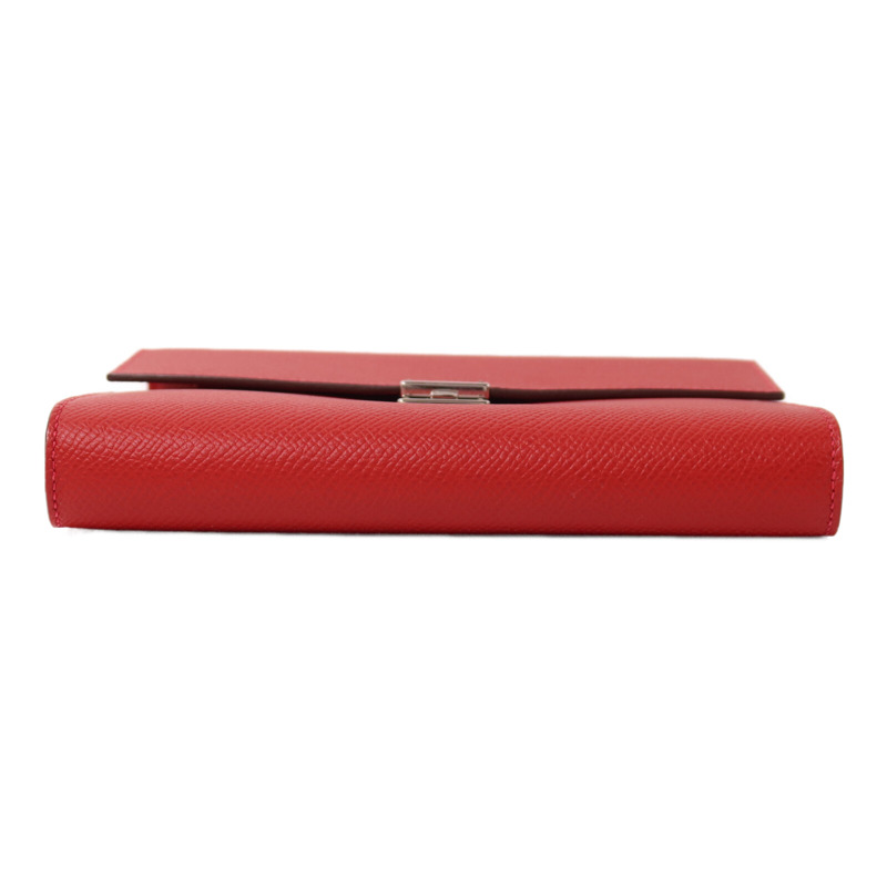 HERMES Epsom皮革Clic 16肩背袋Rouge Casaque-3