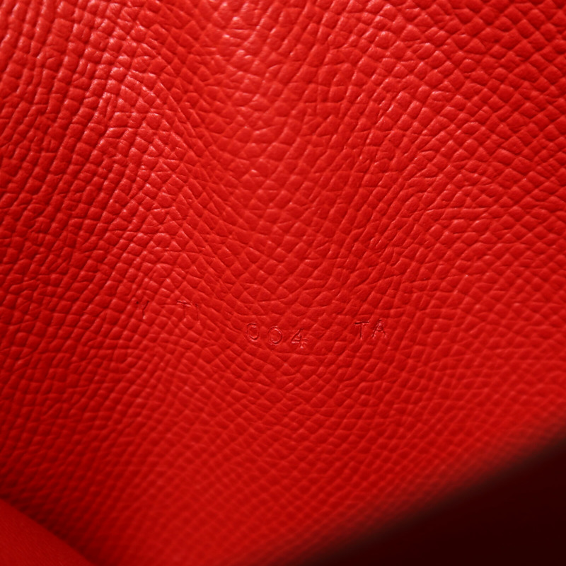 HERMES Epsom皮革Clic 16肩背袋Rouge Casaque-6