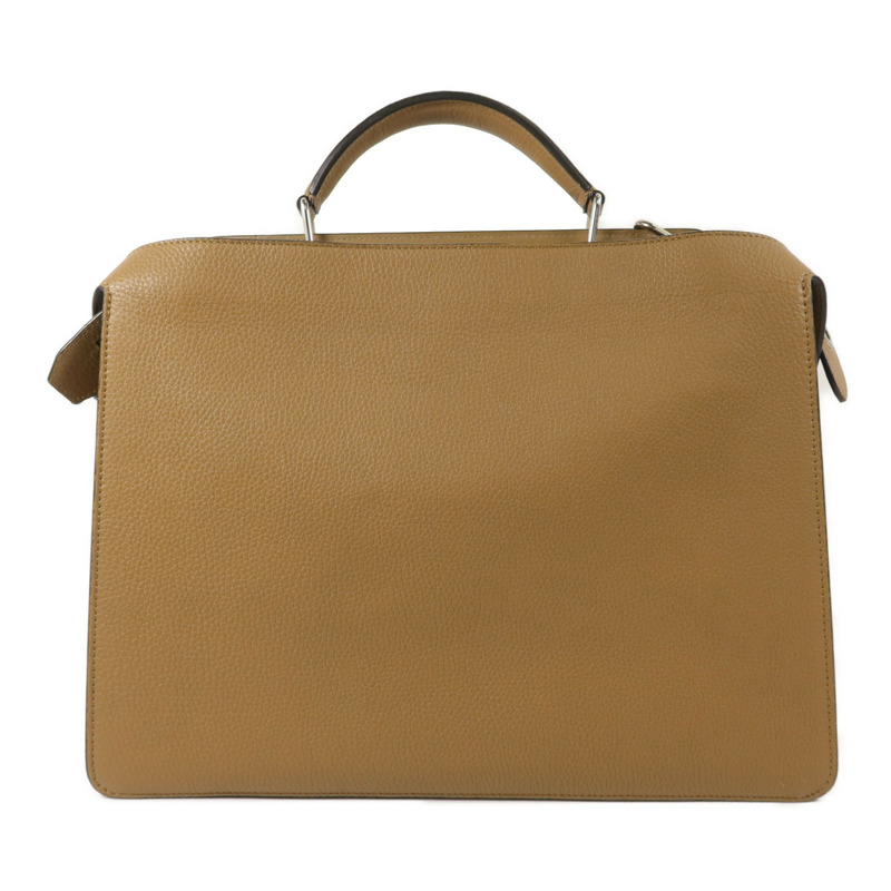 FENDI 牛皮皮革Peekaboo ISeeU Medium手挽肩背兩用袋-1