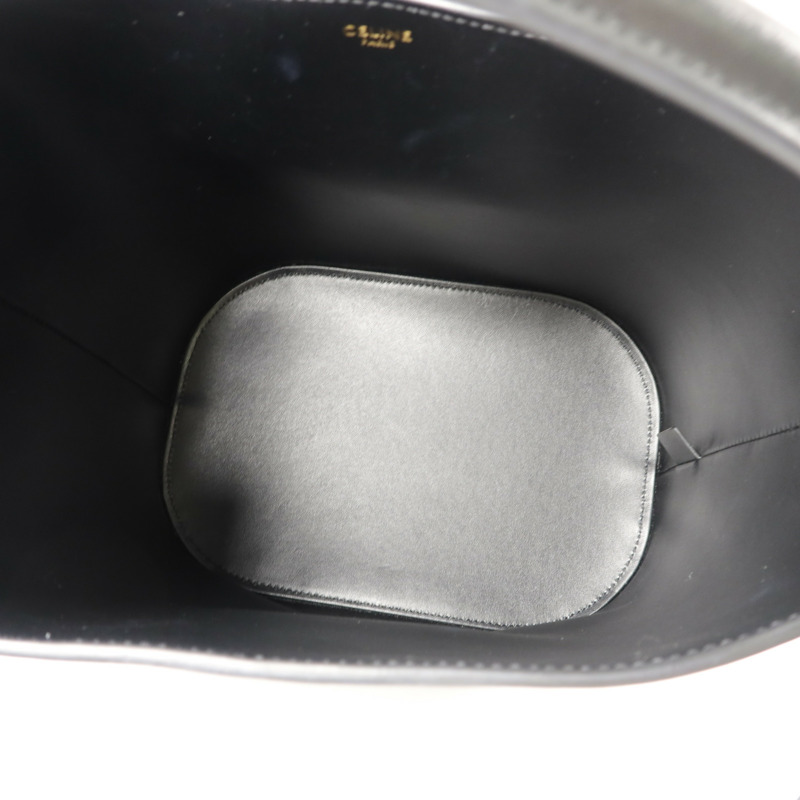 CELINE 牛皮皮革Louise Bucket Medium手挽肩背兩用袋-4