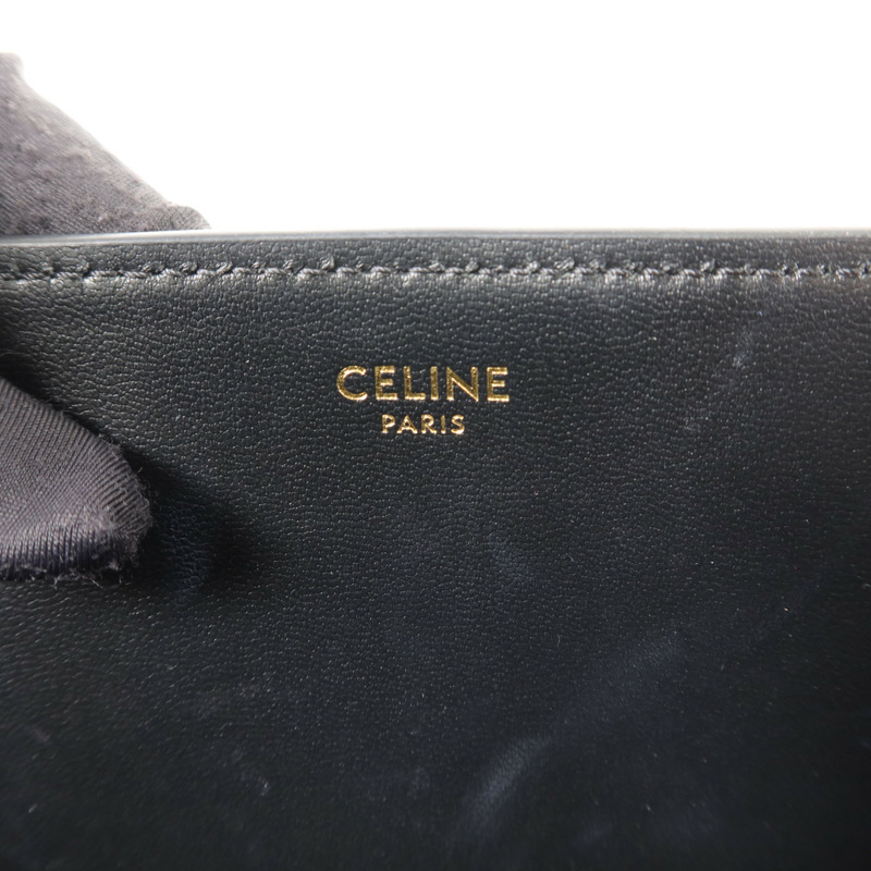 CELINE 牛皮皮革Louise Bucket Medium手挽肩背兩用袋-5