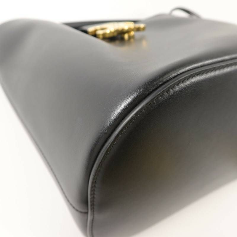 CELINE 牛皮皮革Louise Bucket Medium手挽肩背兩用袋-14