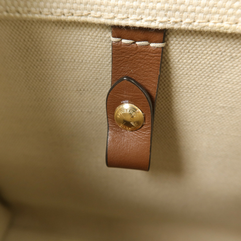 BURBERRY 帆布Mini Freya Tote Bag手挽袋-8