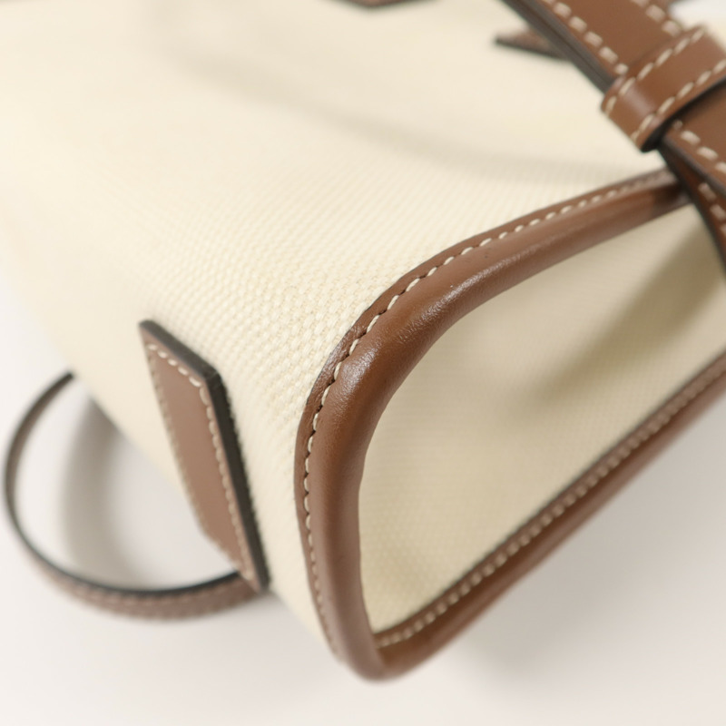 BURBERRY 帆布Mini Freya Tote Bag手挽袋-11