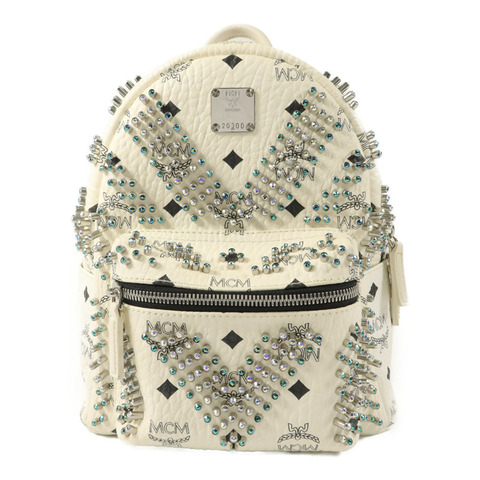 MCM 塗層帆布Stark Backpack背包