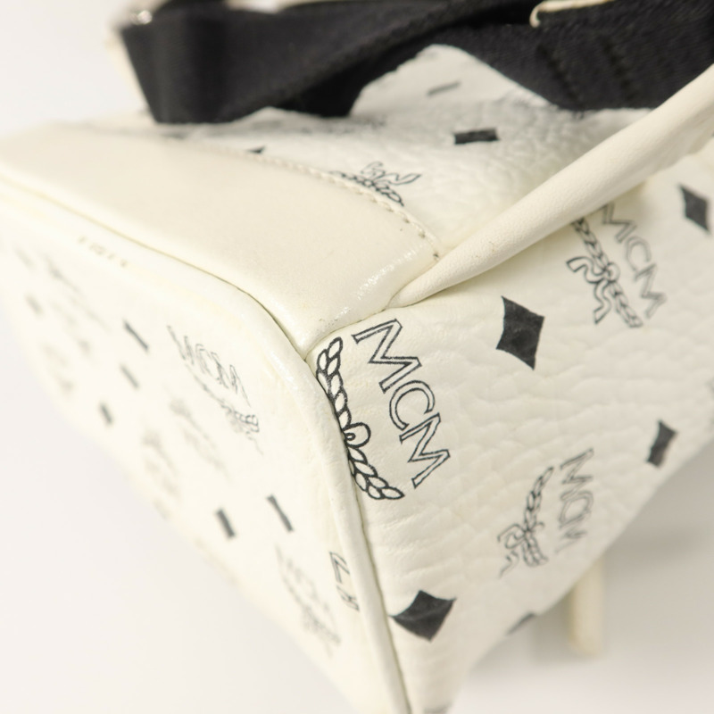 MCM 塗層帆布Stark Backpack背包-12