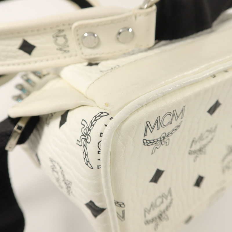 MCM 塗層帆布Stark Backpack背包-13