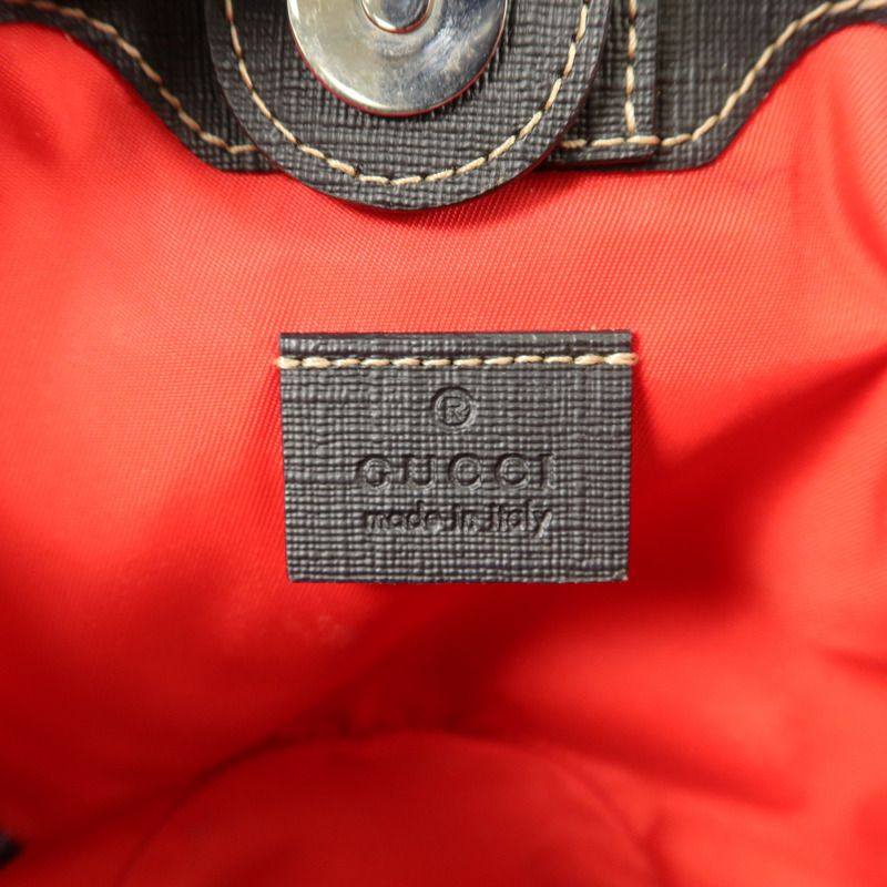 GUCCI 塗層帆布Children LadyBug Bucket Bag手挽袋-5
