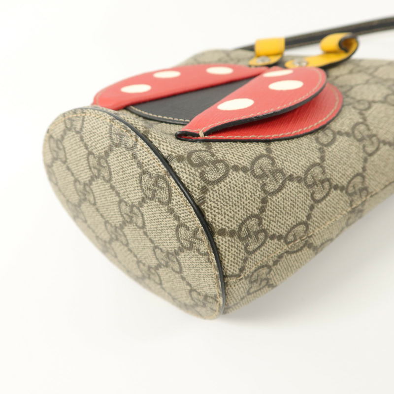 GUCCI 塗層帆布Children LadyBug Bucket Bag手挽袋-11