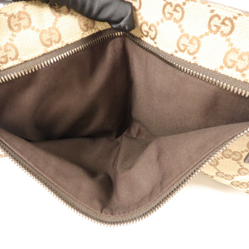 GUCCI 帆布GG Canvas Waist Bag腰包-4
