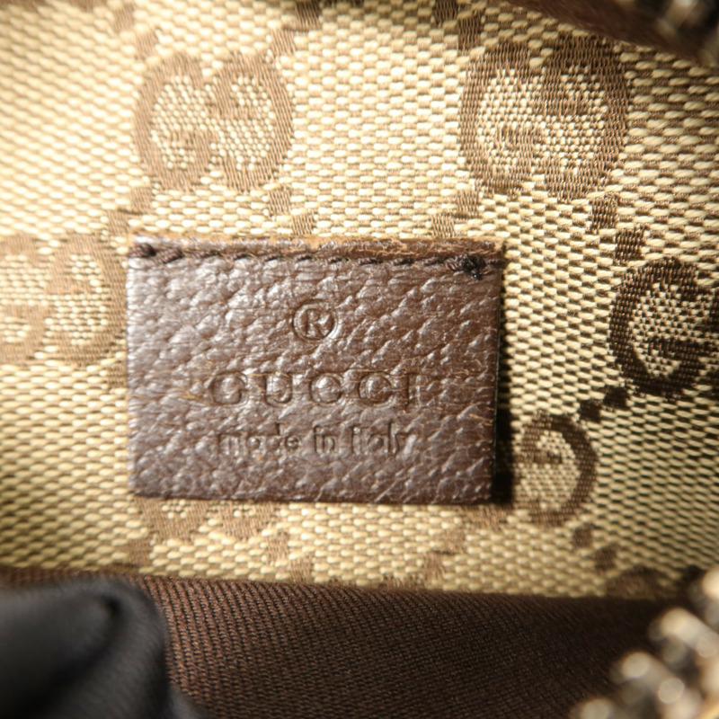 GUCCI 帆布GG Canvas Waist Bag腰包-5