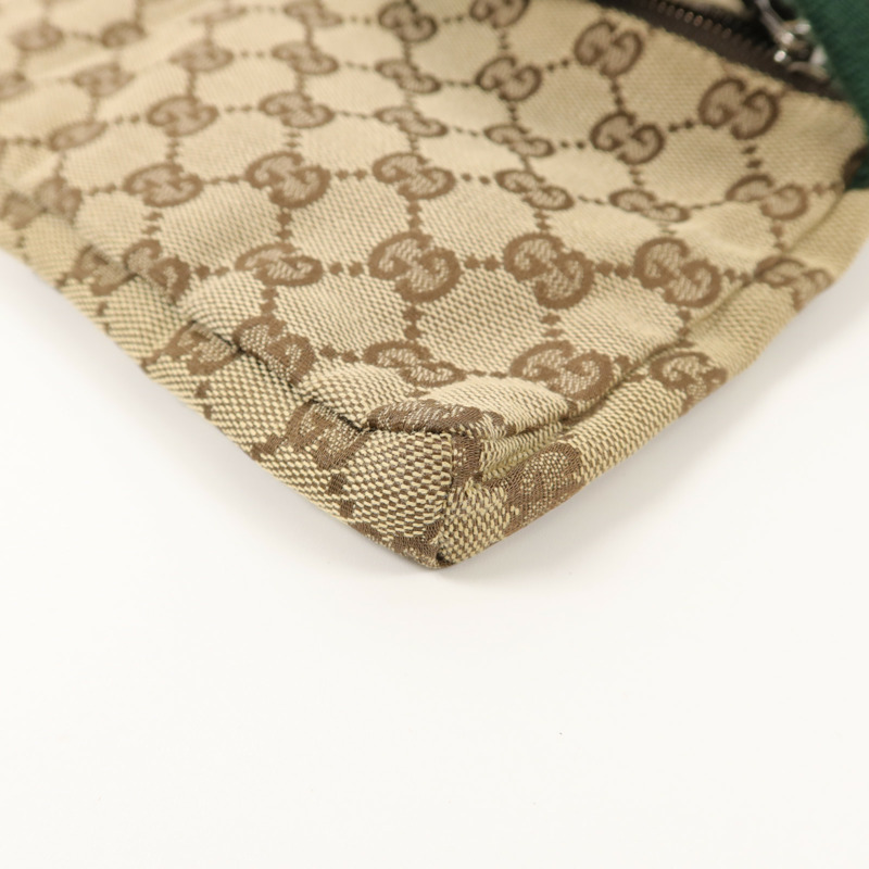 GUCCI 帆布GG Canvas Waist Bag腰包-12