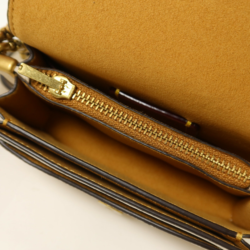 COACH 牛皮皮革Shoulder Bag手挽肩背兩用袋-4