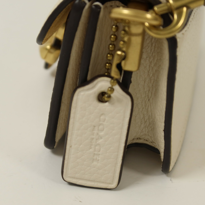 COACH 牛皮皮革Shoulder Bag手挽肩背兩用袋-14