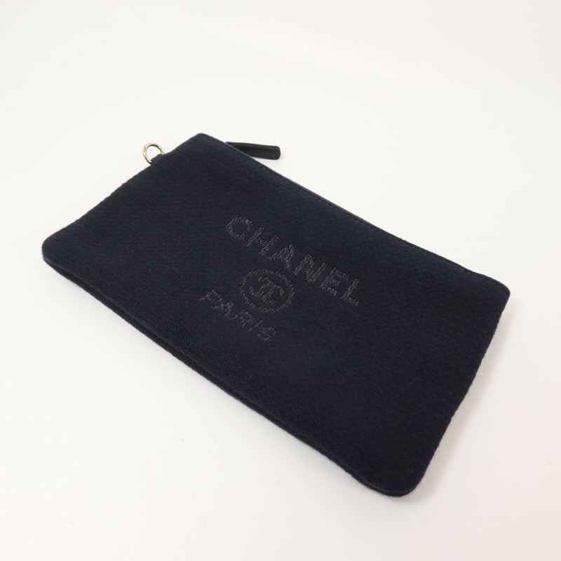 CHANEL 帆布Deauville MM鏈帶手挽肩背兩用袋-19