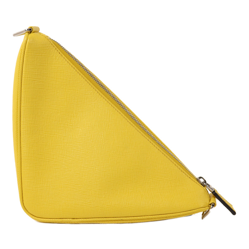 PRADA 牛皮皮革Triangle Bag肩背袋-1