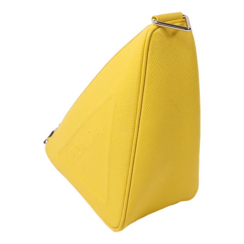 PRADA 牛皮皮革Triangle Bag肩背袋-2