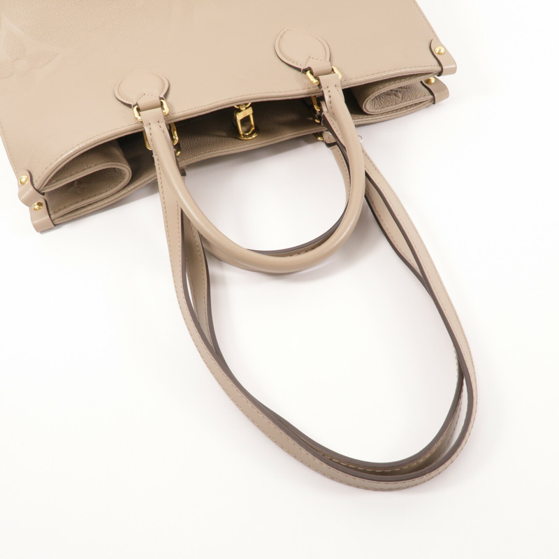 LOUIS VUITTON Monogram Empreinte On The Go MM手挽肩背兩用袋-6
