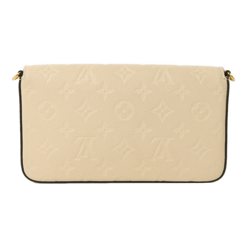 LOUIS VUITTON Monogram Empreinte Pochette Felicie鏈帶肩背袋-1