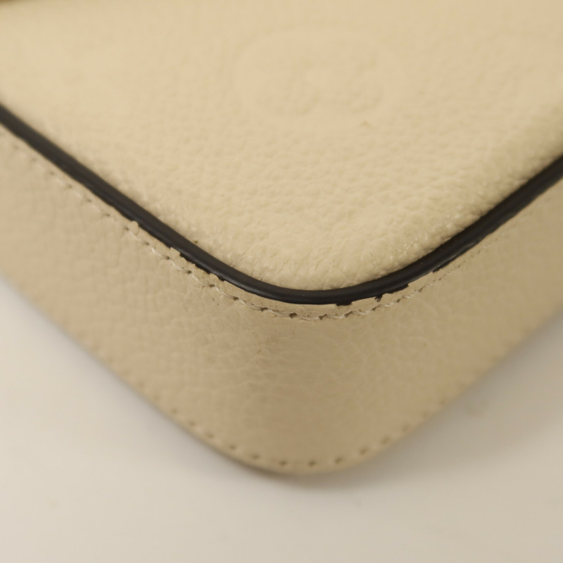 LOUIS VUITTON Monogram Empreinte Pochette Felicie鏈帶肩背袋-10