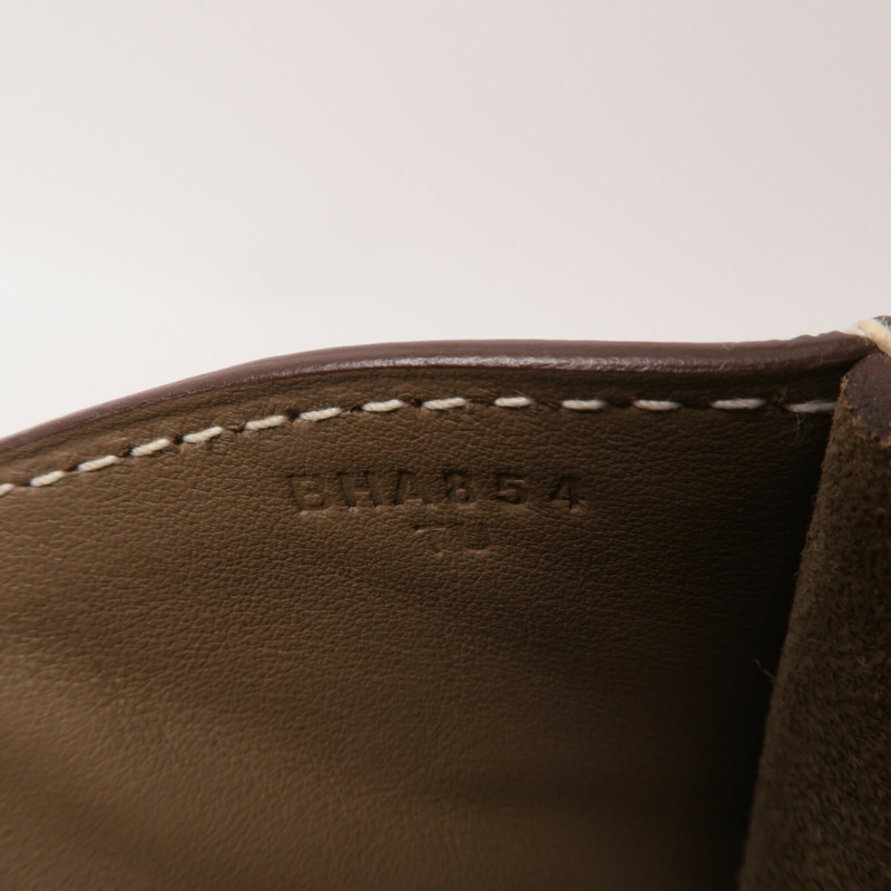 HERMES Togo皮革Depeches 29 Messenger肩背袋Etoupe-7