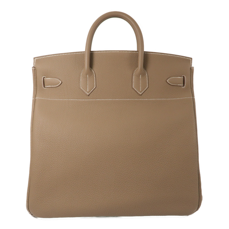 HERMES Togo皮革Haut A Courroies 40手挽袋Etoupe-1