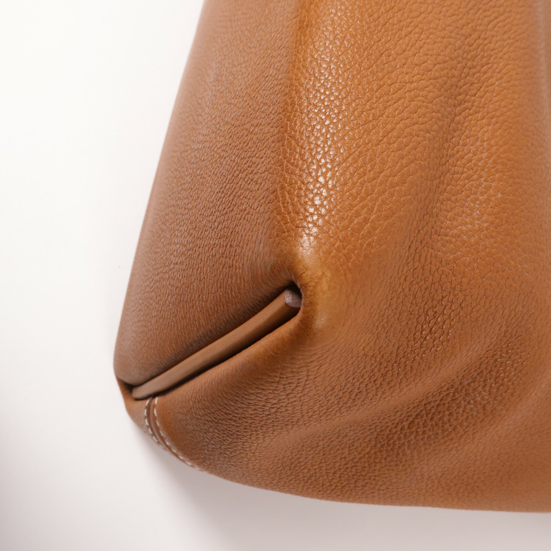 HERMES Barenia皮革24/24 35CM手挽袋Gold-11
