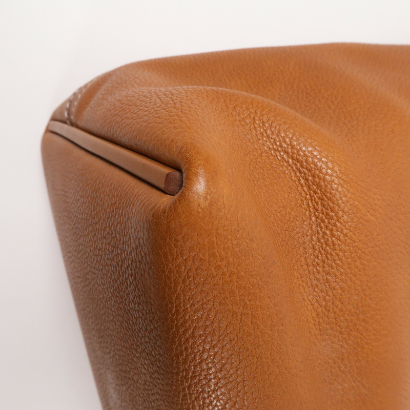 HERMES Barenia皮革24/24 35CM手挽袋Gold-13