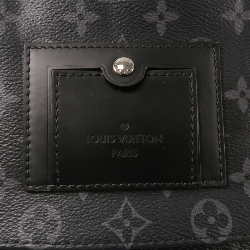 LOUIS VUITTON Monogram Eclipse Voyager PM肩背袋-6