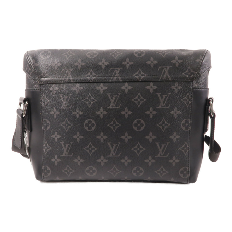 LOUIS VUITTON Monogram Eclipse Voyager PM肩背袋-1