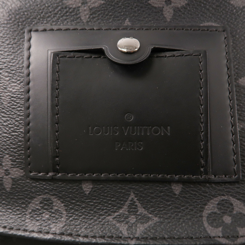 LOUIS VUITTON Monogram Eclipse Voyager PM肩背袋-6