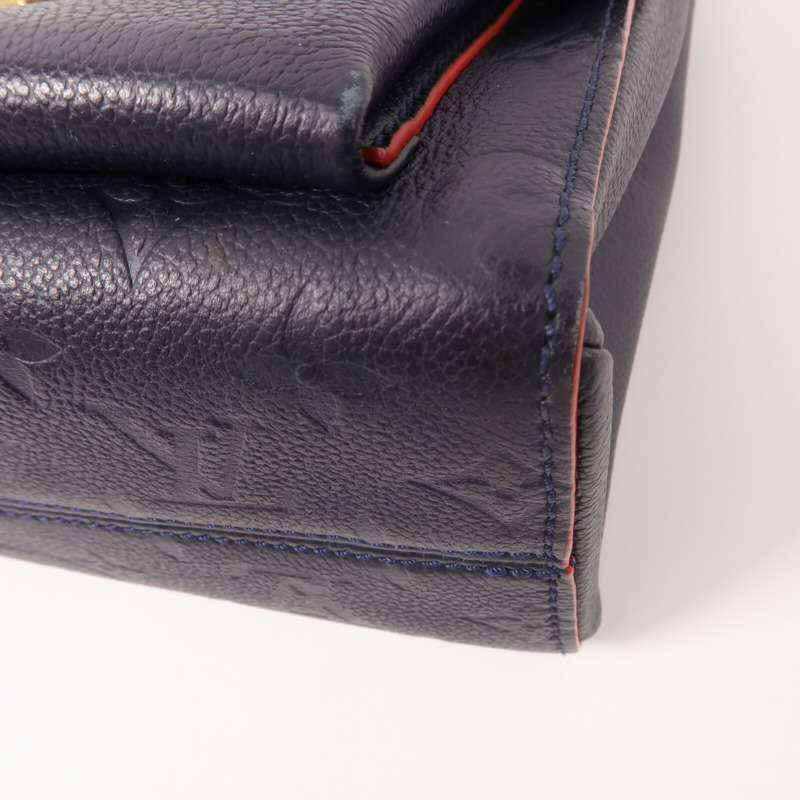 LOUIS VUITTON Monogram Empreinte Vavin PM肩背袋-10