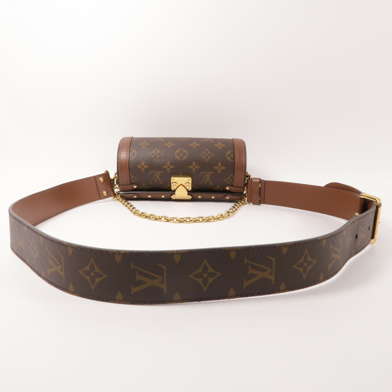 LOUIS VUITTON Monogram Papillon Trunk手挽肩背兩用袋-8