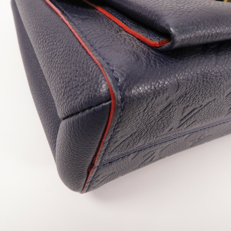 LOUIS VUITTON Monogram Empreinte Vavin PM肩背袋-9