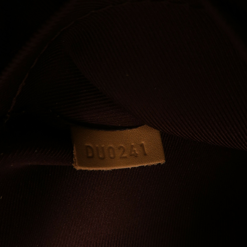 LOUIS VUITTON Monogram Deauville Mini金扣肩背袋棕色-9